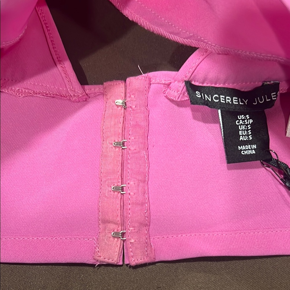 Sincerely Jules Pink Top and Shorts Set, Small - NWT - Picture 12 of 12